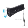 NEW Pet Dog Repeller Anti Barking Stop Electric Shocker LED Ultrasonic Dogs Adapter Training Behavior Aids Including Battery