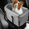 Car Pet Bed Dog Car Seat Pet Dog Car Seat With Handle Cloth Pet Car Booster Seat For Armrest Center Console Travel Stroller