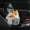 Car Pet Bed Dog Car Seat Pet Dog Car Seat With Handle Cloth Pet Car Booster Seat For Armrest Center Console Travel Stroller