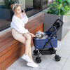 Bello Puppy Stroller Universal 4 Wheels Trolley Cat Carrier Dog Carriage Stroller Cat Transport Bag Trolley Stroller 강아지 유모차