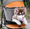 Outside Portable Carrier for Dogs Separation Design Dog Transport Bag Convenient Folding Dog Cage Silent Pulley Dog Seat