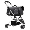 detachable pet stroller,pet tote bag,Cat carrier bag,walking cat stroller,Travel stroller for small cats and dogs, breathable