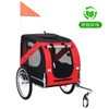 Large Pets Stroller Bicycle Trailer Cat And Dog Garden Cart Fold Outdoors Ride Travel Trailer Dogs Accessories Pet Items