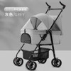 Lightweight Dog Cart Foldable Detachable Dog Carrier Pet Stroller for Small Dog and Cats Cat Trolley Carrier Load Bearing 20kg