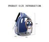 Dog and cat portable cat bag pet cages carrier for travel pet carrier backpack