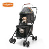 2022 New Detachable Pet Out Cart Teddy Puppy Dog Cart Small Cat Cart Foldable Light Dog Push Dog Carrier Backpack