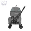 Detachable 2 Layer Pet Trolley 4 Wheel Universal Stroller for Small Dog Cat Carrier Bag Basket Pulley Cart Supplies Accessories