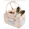 PetsHome Dog Carrier Purse, Pet Carrier, Cat Carrier, Waterproof Premium Leather Pet Travel Portable Bag Carrier