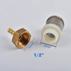 6-19mm Stainless Steel Mesh Filter 1/2" Female Inch Garden Irrigation Pump Protection Hose Water Cleaning Mesh Brass Filter
