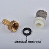 6-19mm Stainless Steel Mesh Filter 1/2" Female Inch Garden Irrigation Pump Protection Hose Water Cleaning Mesh Brass Filter