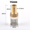 6-19mm Stainless Steel Mesh Filter 1/2" Female Inch Garden Irrigation Pump Protection Hose Water Cleaning Mesh Brass Filter