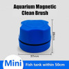 Aquarium Cleaning Magnet Fish Tank Clean Glass Scrubber Tool Double-Sided Algae Moss Removal Suspension Scraper