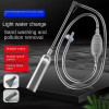 3.0m Fish Tank Water Changer Air Pump Cleaning Accessorie Handheld Aquarium Gravel Cleaner Vacuum Siphon Pump with Filter Nozzle