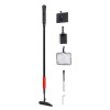 Aquarium Fish Tank Cleaner Kit 5 in 1 Aquarium Tank Cleaning Tool Fish Net Gravel Rake Algae Scraper Sponge Brush Glass Cleaner