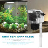 External Hang Up Filter Mini Aquarium Filter Water Pumps for Aquarium Fish Tank Filter Oxygen Submersible Water Hang-On Filter