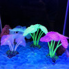 Fluorescent Aquarium Decor Fish Tank Landscaping Coral Simulation Coral Ornaments Small Underwater World Landscape Decor