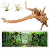 New Natural Wooden Fish Tank Decorations Plant Stum Tree Trunk Driftwood Tree Aquarium Fish Landscaping Ornaments
