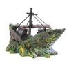 Aquarium Fish Tank Decorations Landscape Pirate Ship Wreck Ship Vintage Resin Design Boat Aquarium Accessories Home Decorations