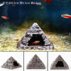 Aquarium Decoration Pottery Scorpion House Canister Fish Tank Ceramic Fish Shrimps Shelter House Simulation Stone Decor