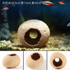 Aquarium Decoration Pottery Scorpion House Canister Fish Tank Ceramic Fish Shrimps Shelter House Simulation Stone Decor