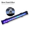 Slow Flash Waterproof Fish Tank Decor Lighting Lamp Aquarium Light Strip LED Bubble Light Colorful EU Plug Suction Cup