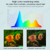 Aquarium Light LED Wide Angle Waterproof Fish Tank Lamp Submersible Brightness RGB Aquarium Decor Light Plant Grow Lamp 22-57