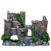 KX4B Landscape Castle Cave Hideouts House for Aquatic Fish Shrimp Aquarium Decoration
