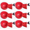 6Pcs Chicken Feeder Automatic Livestock Feeding Watering Supplies Farm Animal Drinking Water Feeder Chick Coop Accessories