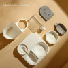 2 in 1 Cat Food Dispenser Feeder Dog Feeding & Watering Supplies Automatic Feeder For Cats Dogs Drinking Water Bowl Pet Supplies
