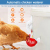 5/10PCS Automatic Chicken Drinking Cups Poultry Water Feeder Kit for Chicks Duck Goose Turkey Quail Feeding & Watering Supplie