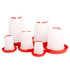1.5L Chicken Drinker Feeder Rooster Hen Drinking Kettle Feeding Device Farm Animal Poultry Feeding Watering Supplies