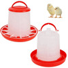 1.5L Chicken Drinker Feeder Rooster Hen Drinking Kettle Feeding Device Farm Animal Poultry Feeding Watering Supplies