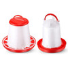 1.5L Chicken Drinker Feeder Rooster Hen Drinking Kettle Feeding Device Farm Animal Poultry Feeding Watering Supplies