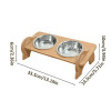 Feeder Bowls With Raised Stainless & Feeding For Supplies Steel Food Cat And Watering Double Dogs Elevated Tall Stand Feeder Bowls With Raised Stainless & Feeding For Supplies Steel Food Cat And Watering Double Dogs Elevated Tall Stand