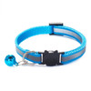 Reflective Breakaway Cat Collar Neck Ring Necklace Safety Elastic Adjustable with Bell Pet Products