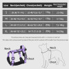 Anti-Escape Dog Harness with Handle Reflective Nylon Dog Harness Vest for Small Medium Dogs French Bulldog Walking Pet Supplies
