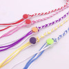 New 1.4m 2.0m Adjustable Pet Hamster Leash Harness Rope Gerbil Cotton Rope Harness Lead Collar for Rat Mouse Hamster Pet Leash