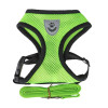 Breathable Mesh Small Dog Pet Harness and Leash Set Puppy Cat Vest Harness Collar For Chihuahua Pug Bulldog Cat