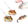 Small Pet Harness Leash Reptile Leash Hamster Adjustable Outdoor Training Strap Reptile Adjustable Leashes Collars With Bell
