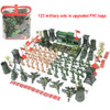1 Set Military Toy Soldiers Army Men Action Figures Play Set Tank Aircraft Toys Model Helicopter Turret Children Boy Gift Kit