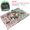 1 Set Military Toy Soldiers Army Men Action Figures Play Set Tank Aircraft Toys Model Helicopter Turret Children Boy Gift Kit