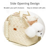 Hanpanda Four Season Large Space Breathable Side Opening Carrier For Dogs Portable Cat Canvas Shoulder Bag Pet Travel Supplies