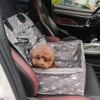 Dog Car Seat with Storage Pockets,Scratch Proof Durable Pet Booster Car Front Seat for Small to Medium Dog