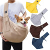 Cotton Comfortable Dog Bag Pet Out Crossbody Shoulder Bag Outdoor Travel Portable Cat Puppy Sling Bag Tote Pet Carrying Supplies