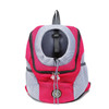 New Double Shoulder Portable Travel Backpack Outdoor Pet Dog Carrier Bag Pet Dog Front Bag Mesh Backpack