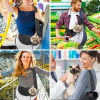 Dog Bag Pet Puppy Carrier S/L Outdoor Travel Dog Shoulder Bag Mesh Oxford Single Comfort Sling Handbag Tote Pouch