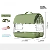 Pet Parrot Backpack Suit Carrying Cage Cat Dog Outdoor Travel Breathable Carrier Bird Canary Waterproof Transport Bag Birds Supp