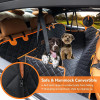 Dog Car Seat Cover Waterproof Pet Dog Carriers Travel Mat Hammock Nonslip Durable Soft Dog Seat Cover