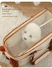Fluffy baby Pet Carrier Backpack with Super Large Capacity for Dogs Perfect for Outings and Travel