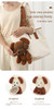 Fluffy baby Pet Carrier Backpack with Super Large Capacity for Dogs Perfect for Outings and Travel